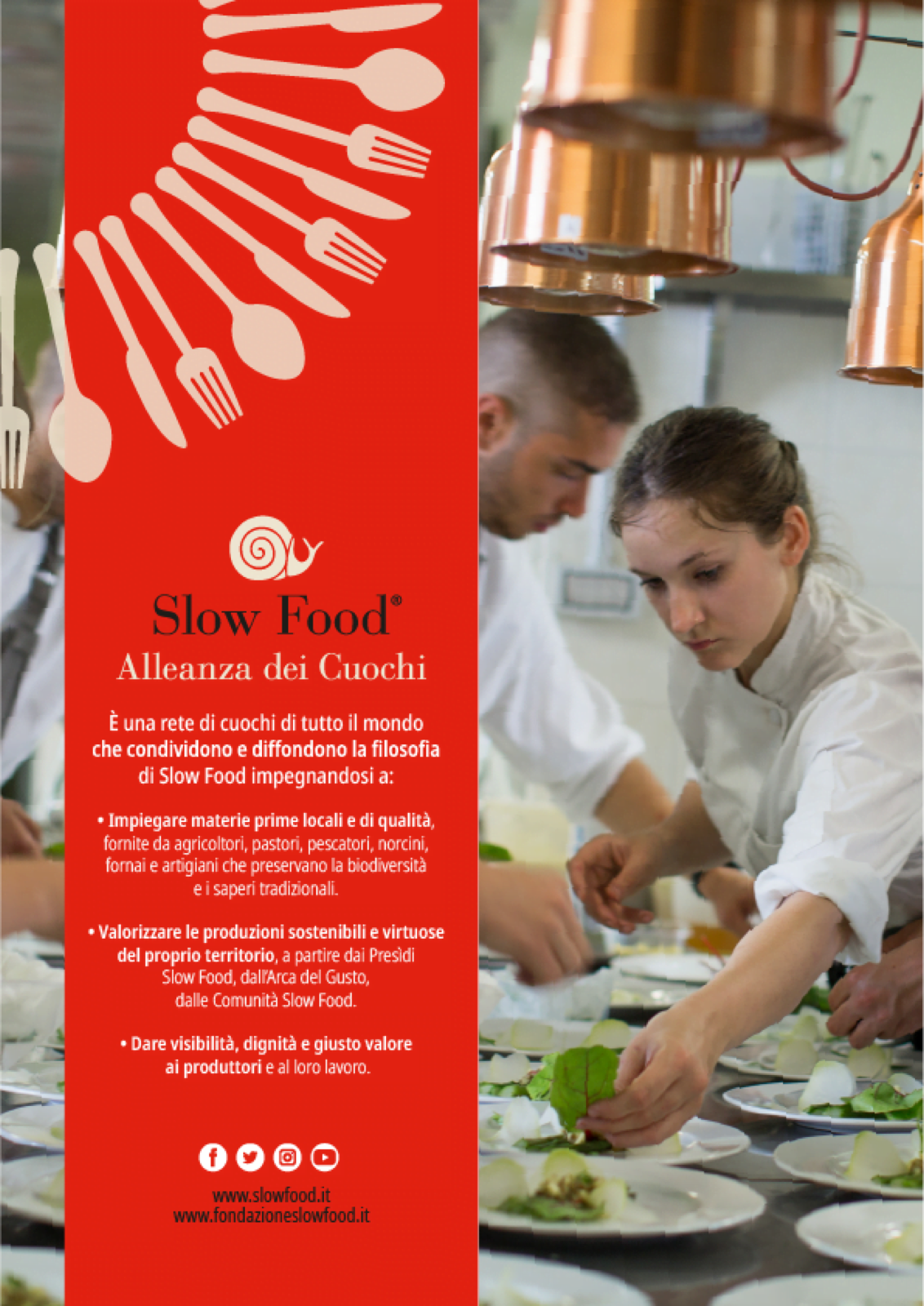 Locandina evento Slow Food e Osterie d'Italia